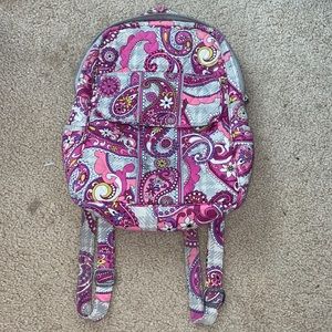 ‘Paisley Meets Plaid” Vera Bradley small backpack